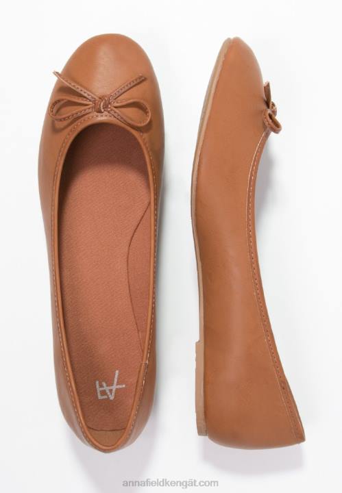 naiset balettipumput konjakkia Anna Field V2HT2088