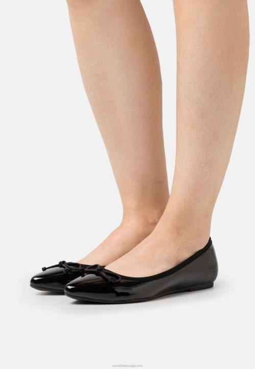 naiset balettipumput mustat Anna Field V2HT2140