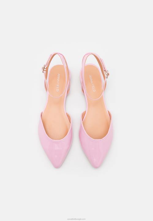 naiset nilkkahihna balettipumput pinkki Anna Field V2HT2177