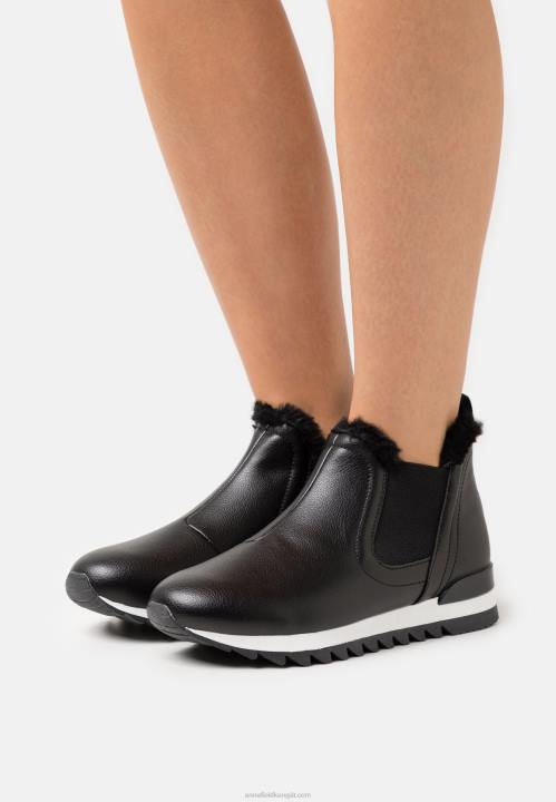 naiset korkeat tennarit mustat Anna Field V2HT1235