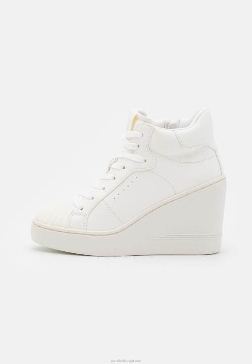 naiset korkeat tennarit valkoiset Anna Field V2HT1229