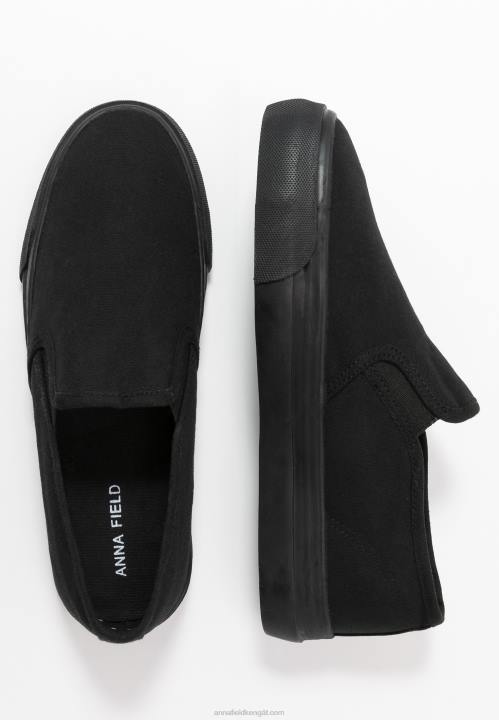 naiset slip-ons mustat Anna Field V2HT1162