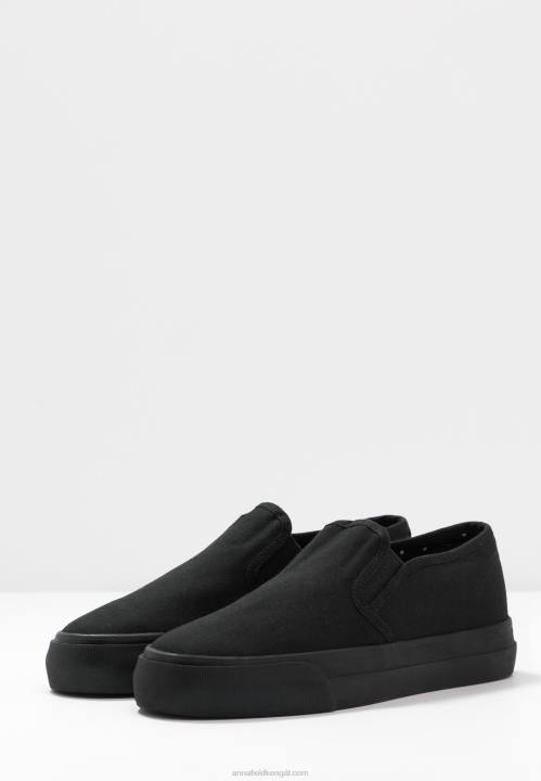 naiset slip-ons mustat Anna Field V2HT1162