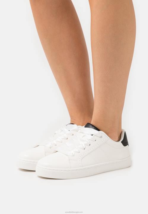 naiset tennarit valkoiset/mustat Anna Field V2HT1172