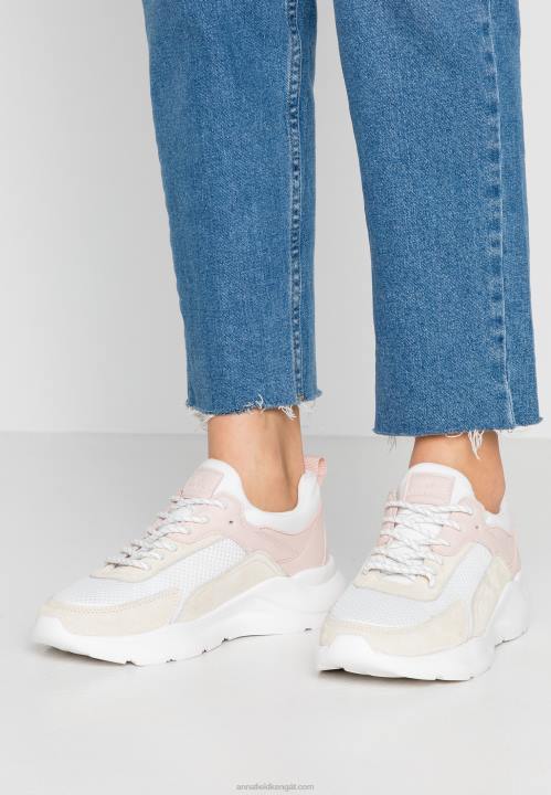 naiset valkoiset nahkaiset tennarit Anna Field V2HT1219