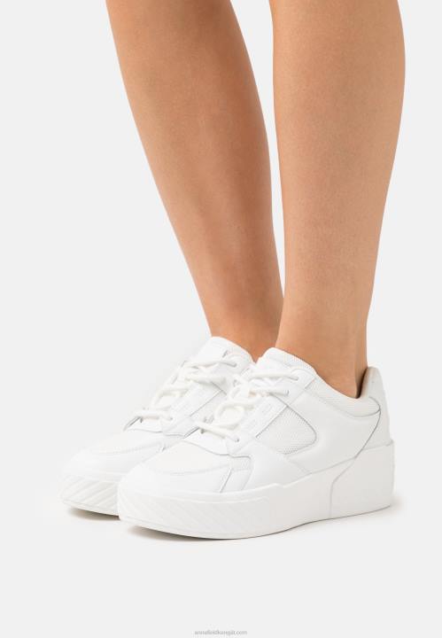 naiset valkoiset nahkaiset tennarit Anna Field V2HT1224