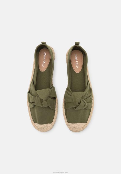 naiset espadrillit khaki Anna Field V2HT1839