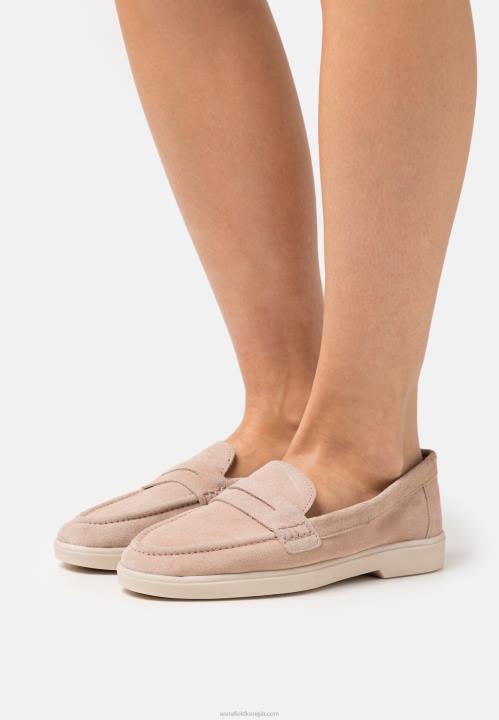 naiset nahkaiset slip-ons beige Anna Field V2HT1779