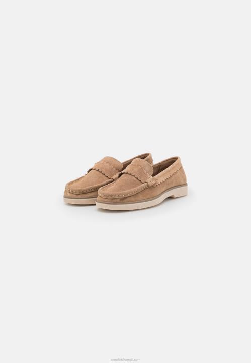 naiset nahkaiset slip-ons beige Anna Field V2HT1796