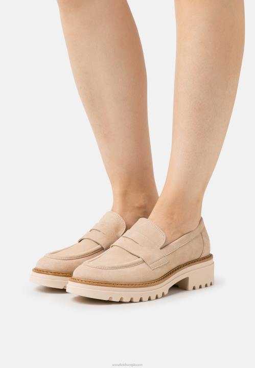 naiset nahkaiset slip-ons beige Anna Field V2HT1807