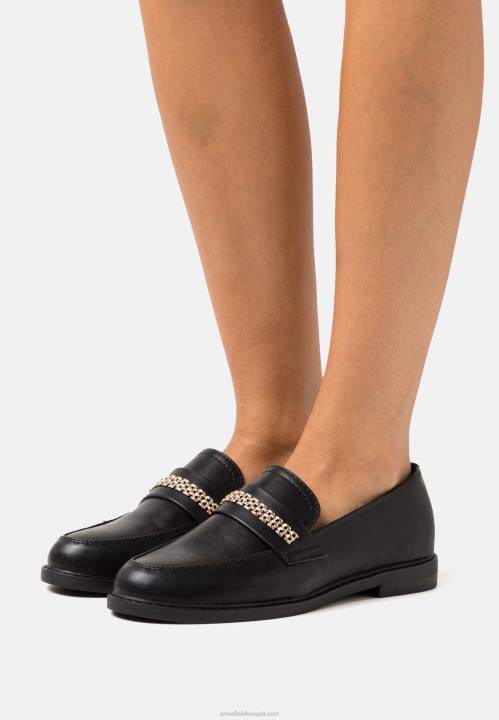 naiset slip-ons mustat Anna Field V2HT1793