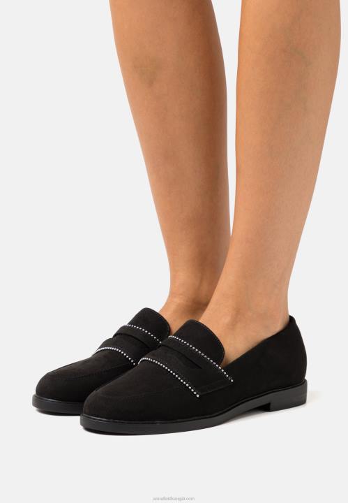 naiset slip-ons mustat Anna Field V2HT1813
