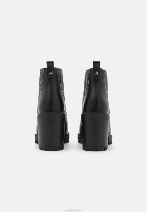 naiset mustat korkeakorkoiset nilkkurit Anna Field V2HT1900