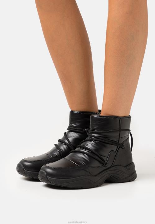 naiset mustat nilkkurit Anna Field V2HT1969