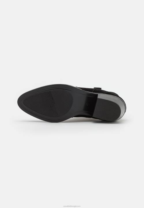 naiset nahkainen cowboy/biker-nilkkurit musta Anna Field V2HT2050