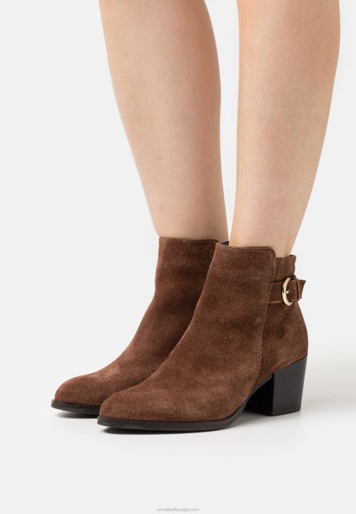naiset nahkaiset nilkkurit konjakkia Anna Field V2HT1935
