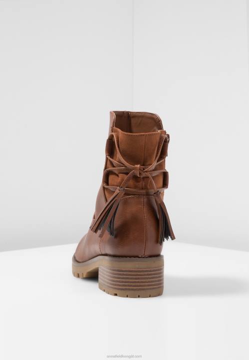 naiset talvikengät klassiset nilkkurit konjakki Anna Field V2HT1996