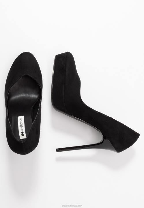 naiset mustat korkokengät Anna Field V2HT1735