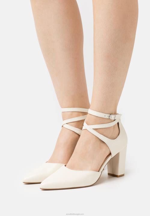 naiset valkoiset nahkaiset korkokengät Anna Field V2HT1635