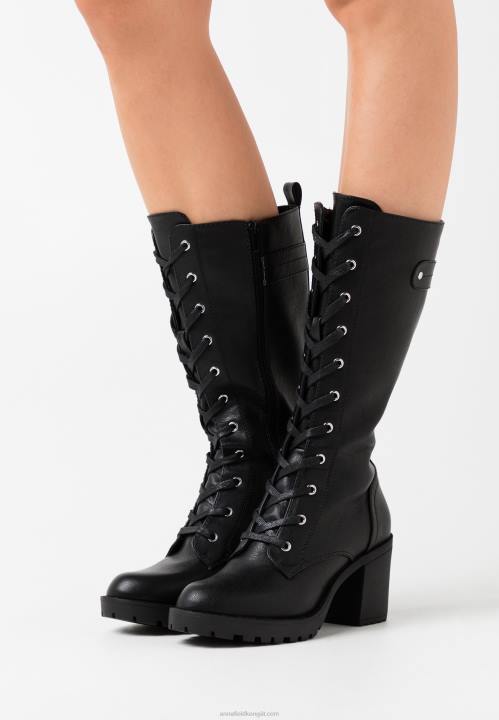 naiset alustasaappaat mustat Anna Field V2HT2220