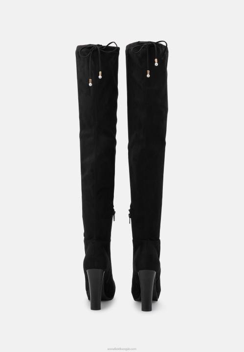 naiset alustasaappaat mustat Anna Field V2HT2241