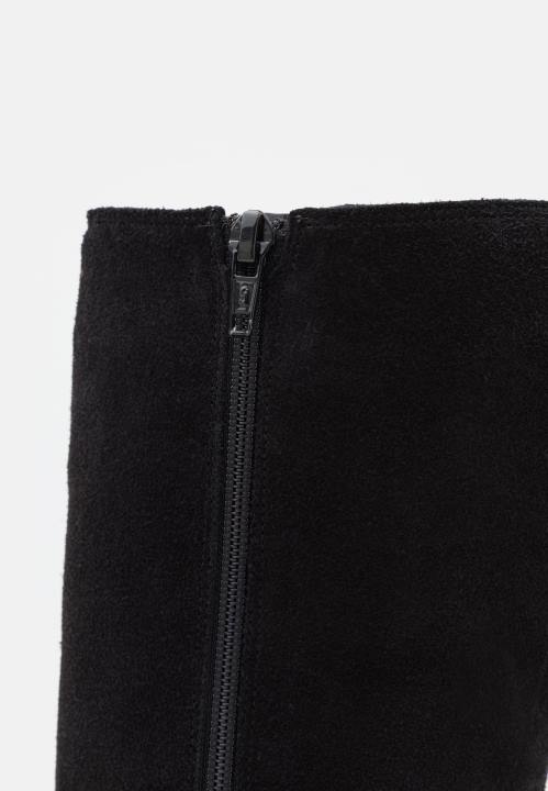 naiset mustat nahkasaappaat Anna Field V2HT2200