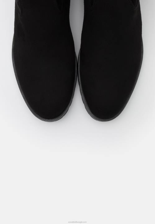 naiset mustat ylipolven saappaat Anna Field V2HT2228