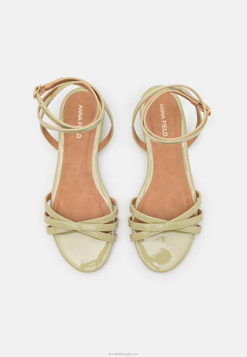 naiset sandaalit vihreät Anna Field V2HT1368