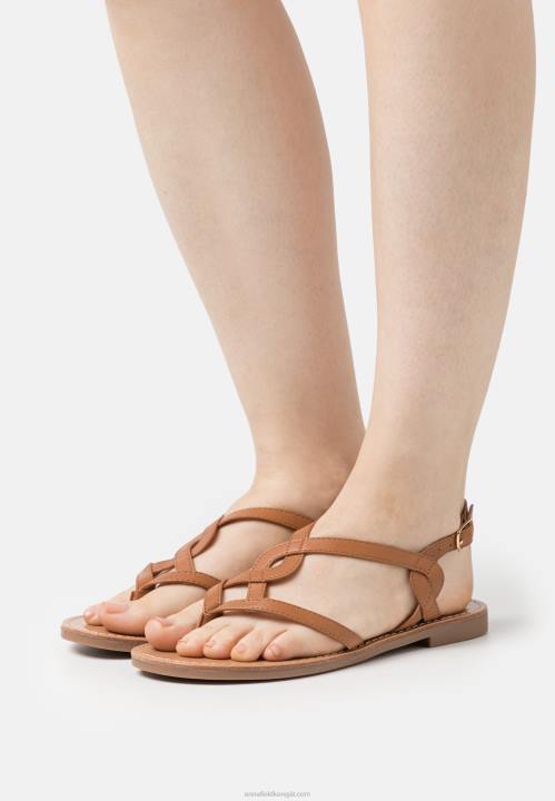 naiset t-bar sandaalit konjakki Anna Field V2HT1527