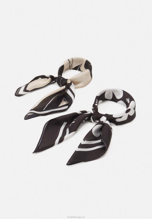 naiset 2 kpl foulard musta Anna Field V2HT2838