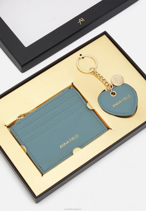 naiset setti käyntikorttiteline sininen Anna Field V2HT2664