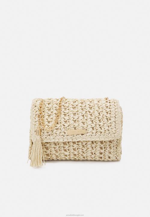 naiset awh-llsp13605 602 vihreä poikkivartalopussi beige Anna Field V2HT2523