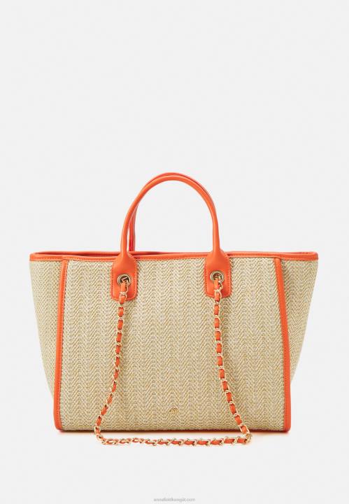 naiset laukku oranssi Anna Field V2HT2460
