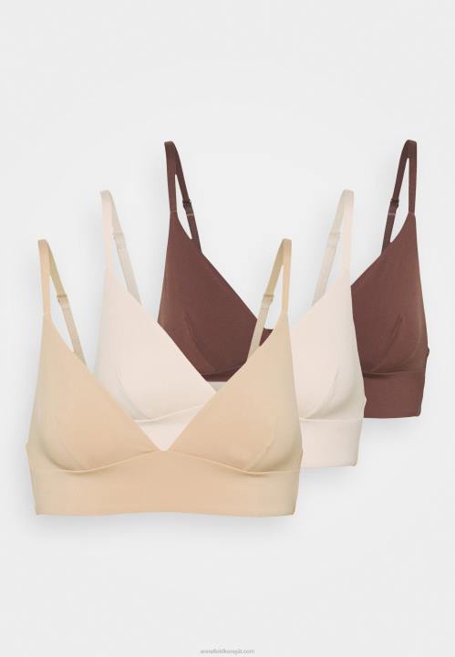 naiset 3 pp bralette kolmiorintaliivit nude Anna Field V2HT950