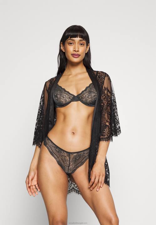 naiset 5 kpl stringit mustat Anna Field V2HT1006