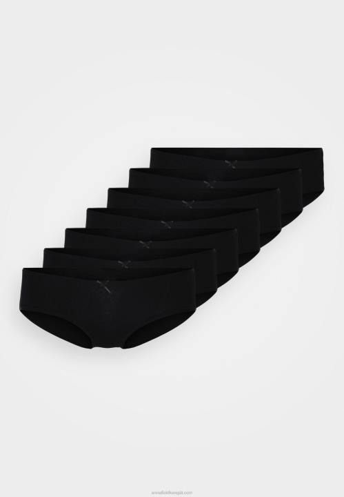 naiset romy 7 pack -housut mustat Anna Field V2HT985