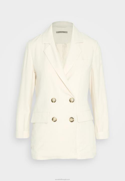 naiset lyhyt takki beige Anna Field V2HT711