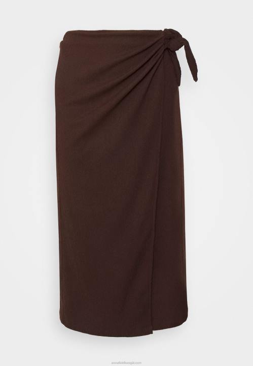 naiset a-linjainen hame ruskea Anna Field V2HT781