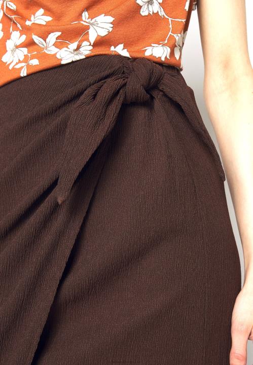 naiset a-linjainen hame ruskea Anna Field V2HT781