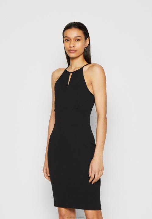 naiset jersey mekko musta Anna Field V2HT188