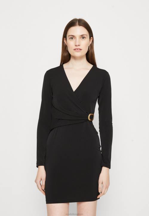 naiset jersey mekko musta Anna Field V2HT66