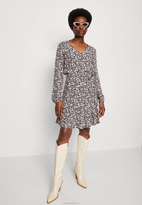 naiset päiväpuku musta/valkoinen Anna Field V2HT25