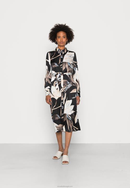 naiset paitamekko musta/monivärinen Anna Field V2HT93