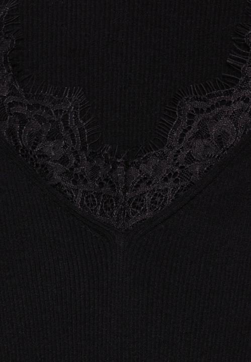 naiset musta pitsipusero Anna Field V2HT856