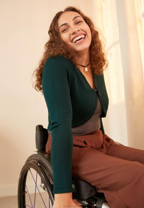 naiset neuletakki tummanvihreä Anna Field V2HT830