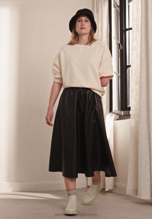 naiset collegepaita beige Anna Field V2HT758