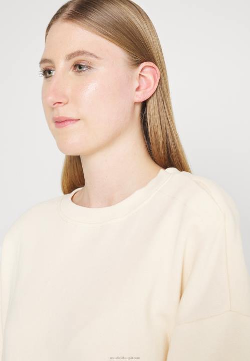 naiset collegepaita beige Anna Field V2HT758