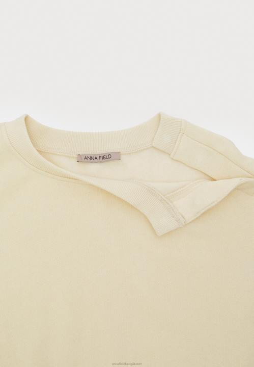 naiset collegepaita beige Anna Field V2HT758