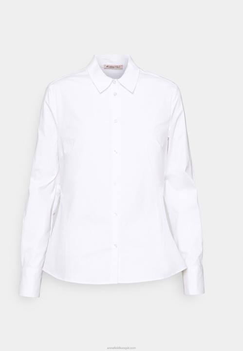 naiset nappillinen pusero valkoinen Anna Field V2HT675