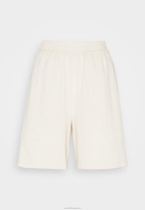 naiset pellavasekoitusshortsit beige Anna Field V2HT857